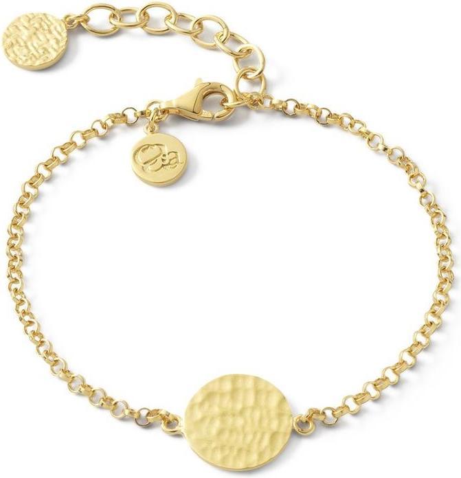 Casa Jewelry Casa Schmuck Armband Beule Silber Gold vergoldet (Sterling Silber 925 Gold)