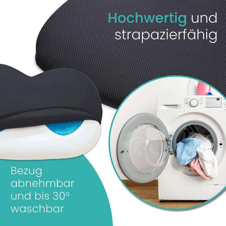 Produktbild Aktivshop Sitzkissen aktiv mit Gel (43 x 46 x 5 cm)