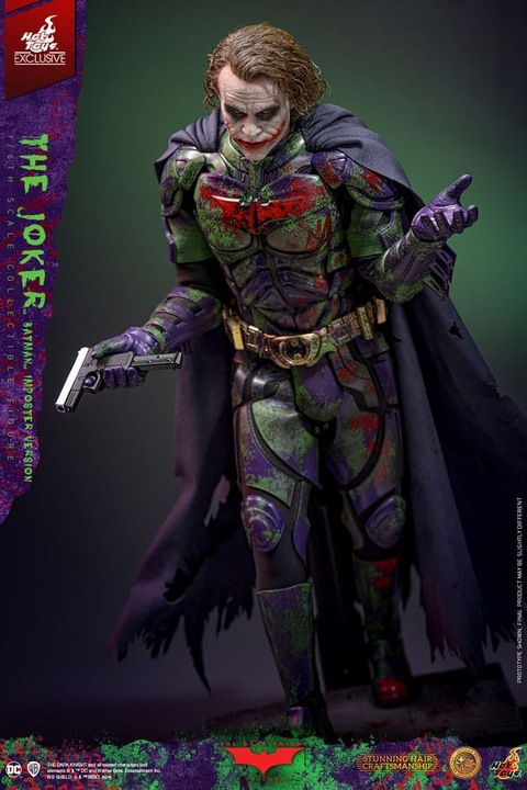 Produktbild Hot Toys The Dark Knight "The Joker - Batman Imposter Version" Exclusive Artisan Edition 1/6 Actionfigur