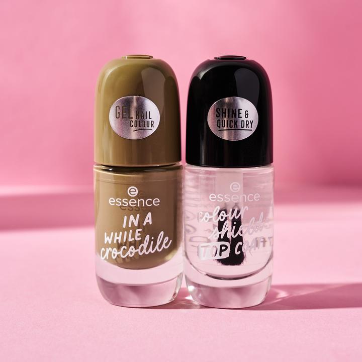 Actual product image essence Nail polish Gel Nail 36 IN A WHILE crocodile (36 IN A WHILE crocodile, Gel-Effect Nail Polish)
