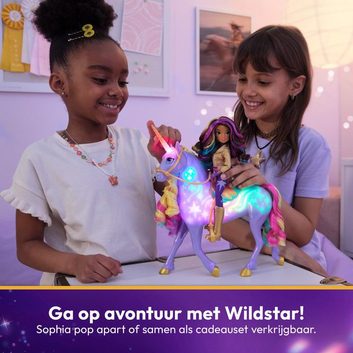 Actual product image Unicorn Academy Rainbow Light-up Wildstar