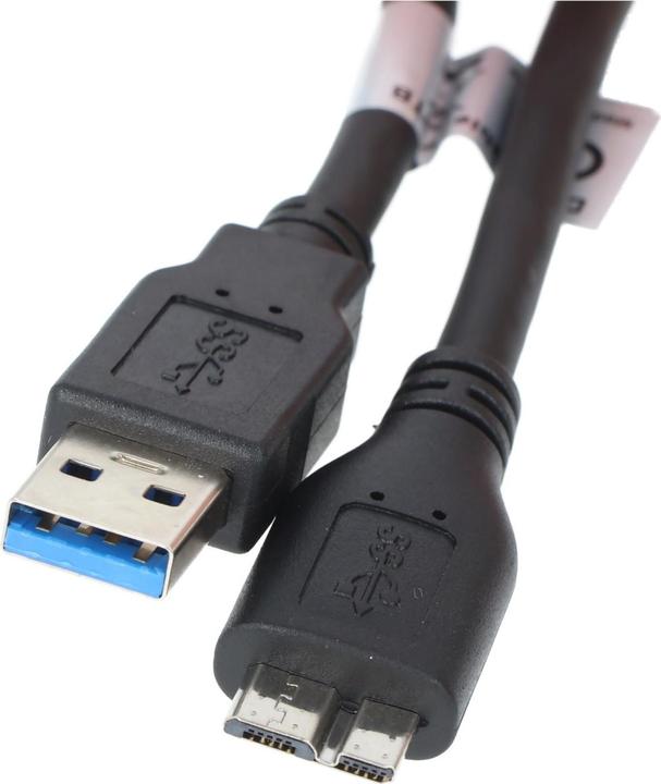 Produktbild XCell Datenkabel kompatibel zu Micro-USB 3.0 (1 m, USB 3.0)