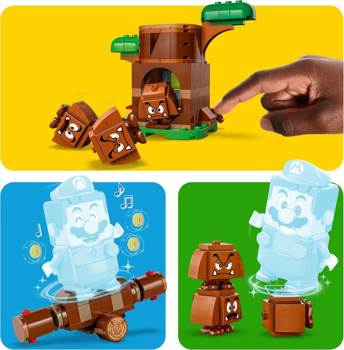 Actual product image LEGO Gumba playground (71433, LEGO Super Mario)