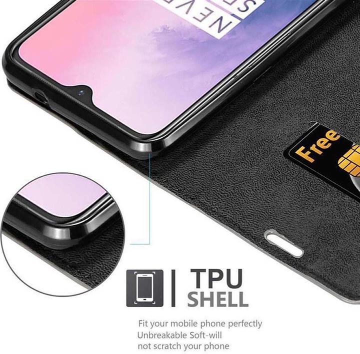 Produktbild Cadorabo Book Invisible Magnet Cover (OnePlus 7)