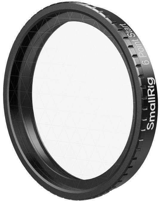 Actual product image SmallRig 5839 Attachable Star Cross Filter (6 Points) for DJI Osmo Action 5 Pro / 4