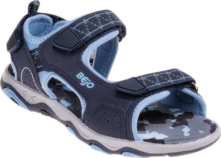Actual product image Bejo Childrens/Kids Alisi Moro Print Leather Sandals (33)