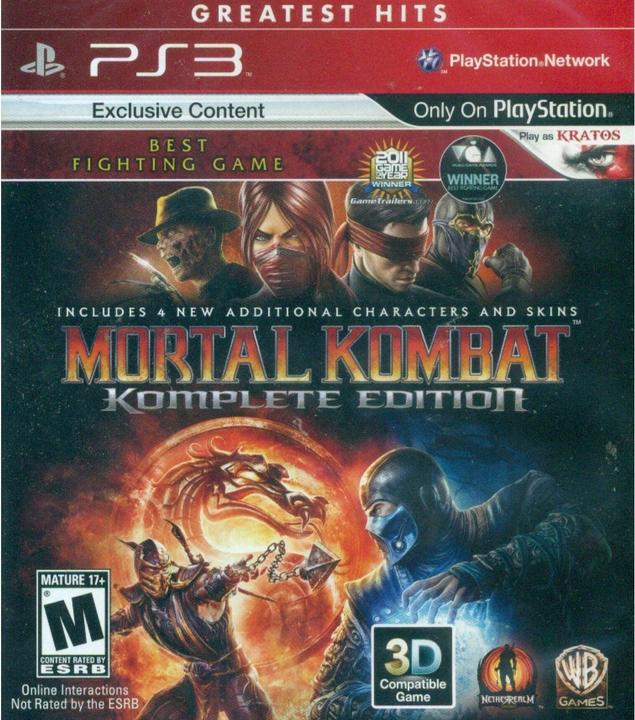 Produktbild WB Mortal Kombat Komplete Edition (PS3)