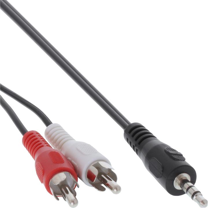 Actual product image InLine Cinch/jack cable (1 m, Cinch, 3.5mm jack (AUX))