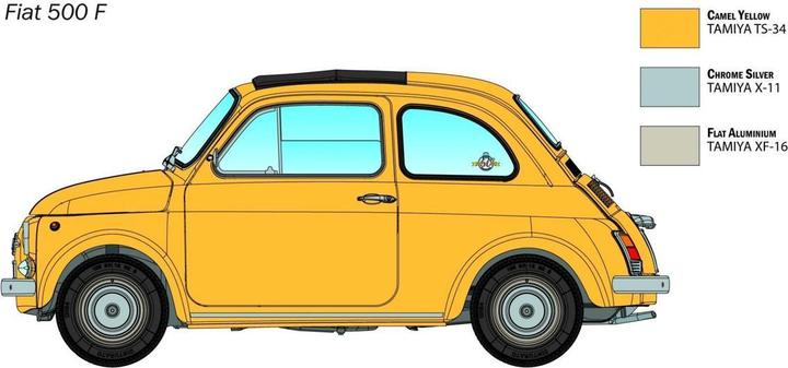 Immagine prodotto 1:12 Fiat 500 F Edizione Aggiornata