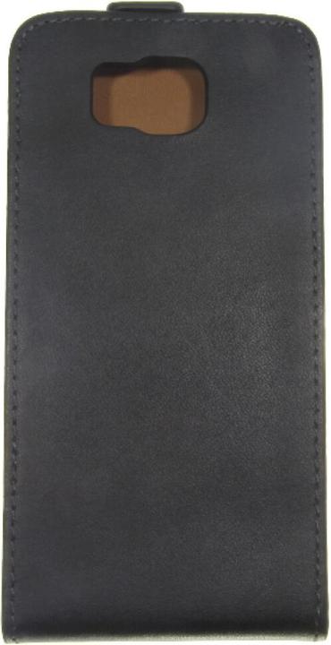 Actual product image OEM Slim Leather Flip Case Galaxy Alpha G850 - Black (Samsung Galaxy Alpha)