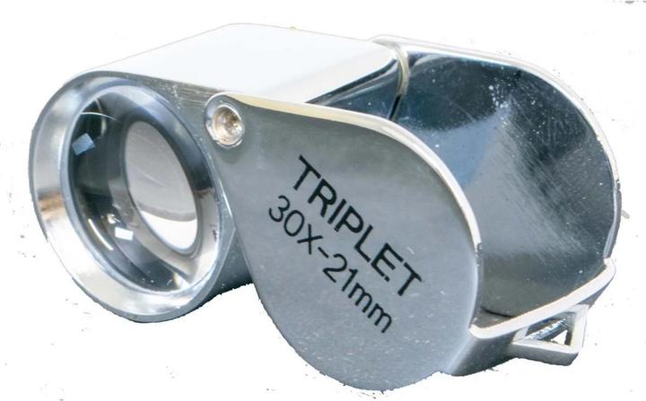 Safe Präzisionslinse aus Metall 30x vergrösserung