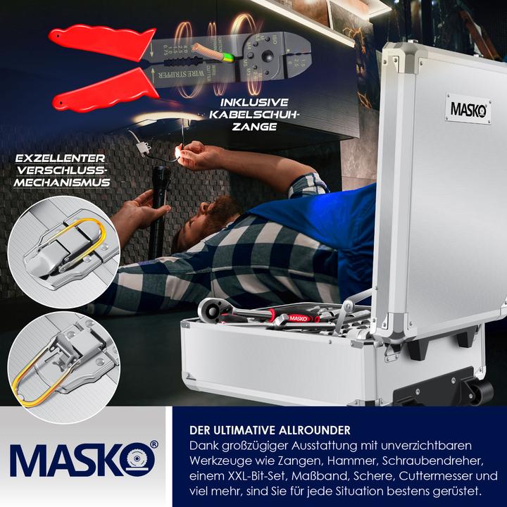 Actual product image Masko Toolbox (1400 pieces)