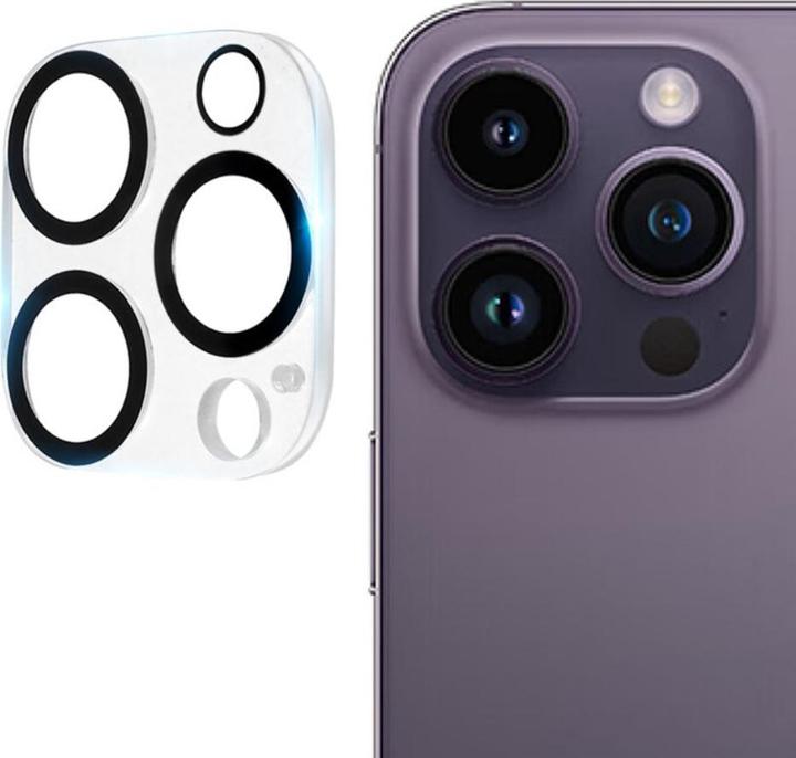 Ueli Express iPhone 15 Pro / iPhone 15 Pro Max Kamera Panzerglas (1 Stück, Apple iPhone 15 Pro, Apple iPhone 15 Pro Max)