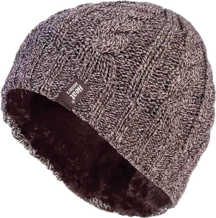 Produktbild Heat Holders Muster Strickmützen | Thermo Beanie Wintermütze Warm Fleece