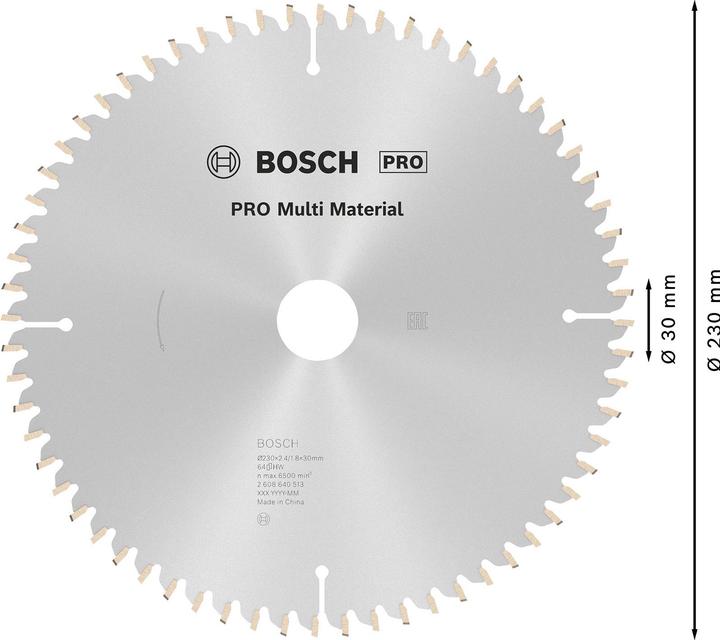Productafbeelding Bosch Professional Zubehör Cirkelzaagblad Multi Materiaal