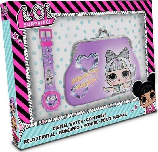 Kids Euroswan Children's Euroswan set with digital watch and wallet LOL LOL21003