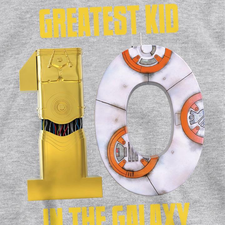 Produktbild Star Wars Greatest Kid Kapuzenpullover meliert (116)