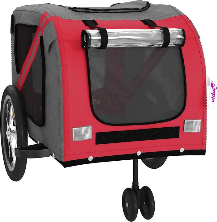Actual product image vidaXL Bicycle trailer dog