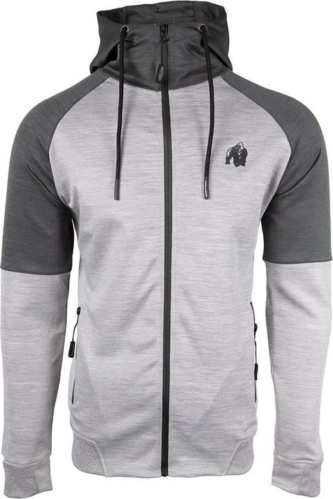 Actual product image Gorilla Wear Sullivan Track Jacket Grey (S)