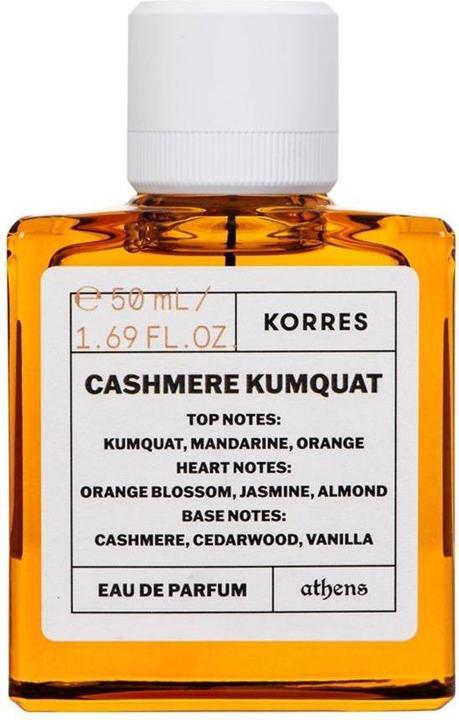 Actual product image Korres Eau De Parfum Cashmere Kumquat 50ml (Eau de parfum, 50 ml)