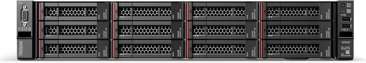 Produktbild Lenovo DCG ThinkSystem SR550 (Intel Xeon Silver 4208, 16 GB, Rack Server)