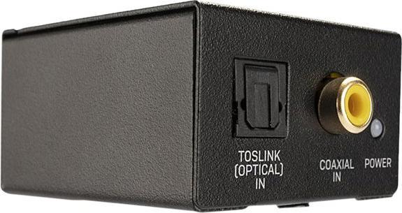 Actual product image Lindy TosLink Optical & Coaxial to Dual Phono, DAC (Digital -> Analog)