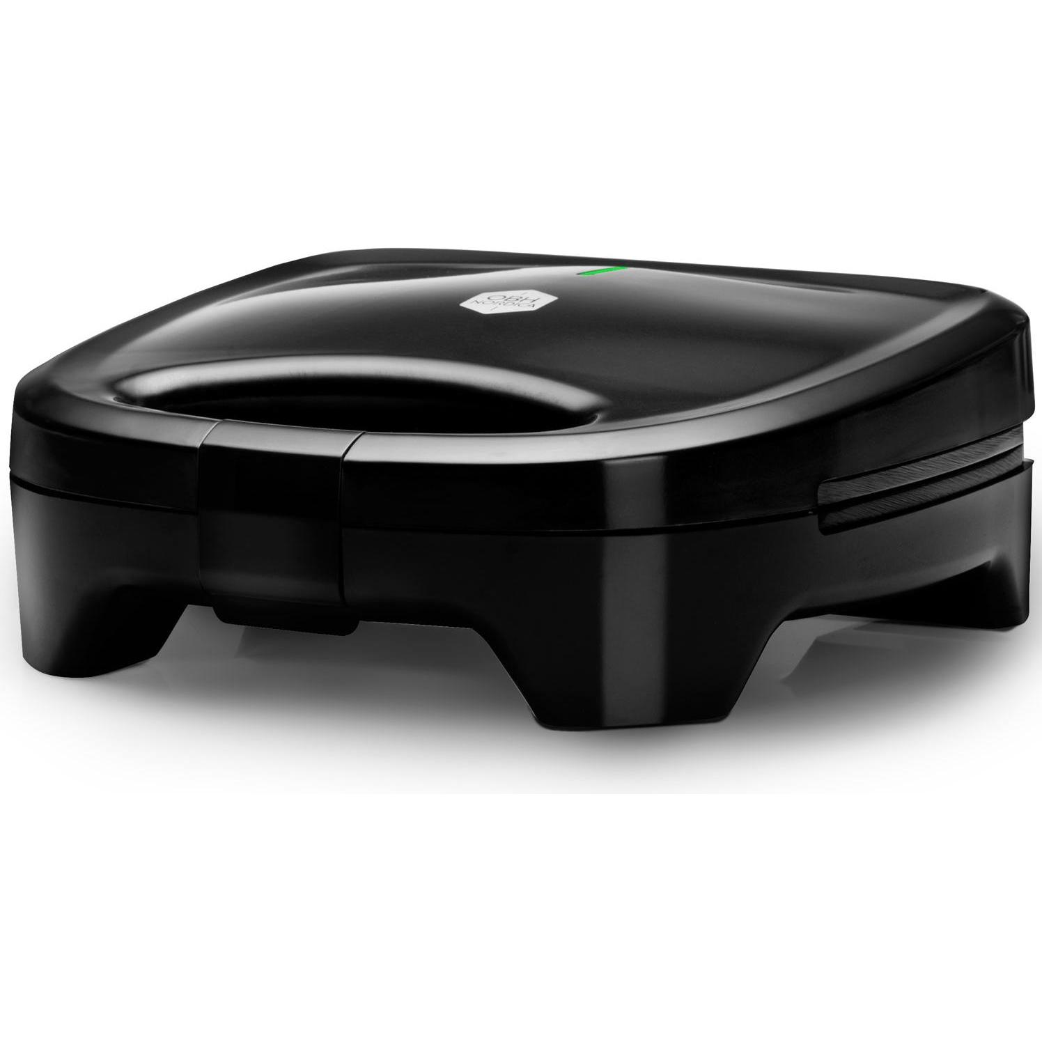 OBH Nordica Crispy Sandwich-Toaster 750 W Schwarz, Toaster, Schwarz