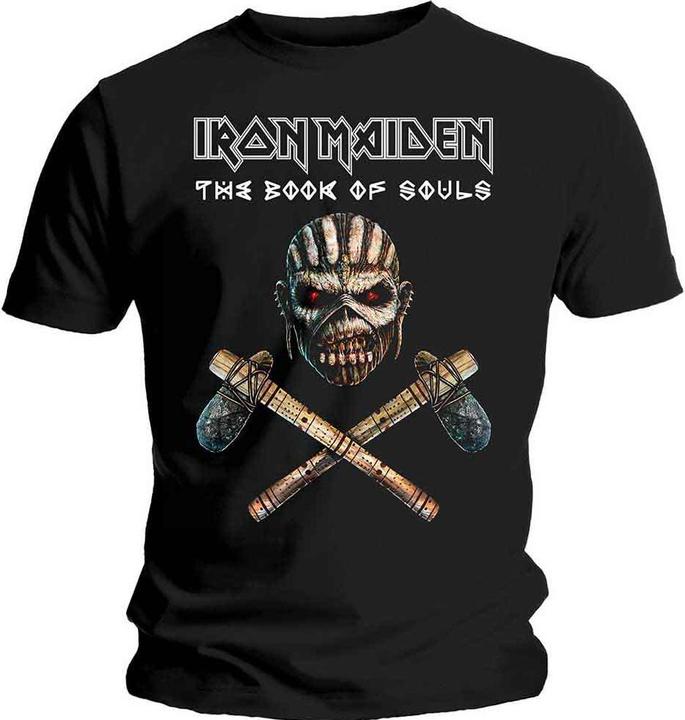Produktbild Iron Maiden Axe Colour Mens Blk (L)