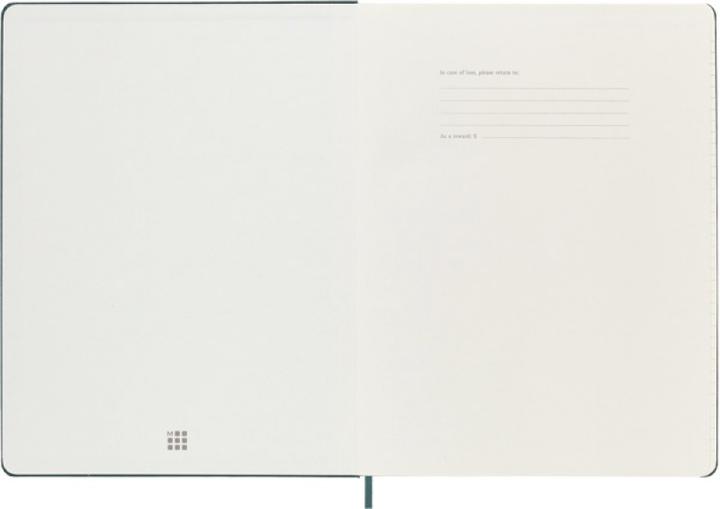 Actual product image Moleskine Professional notebook (19 x 25 cm, Lined, Hardcover)