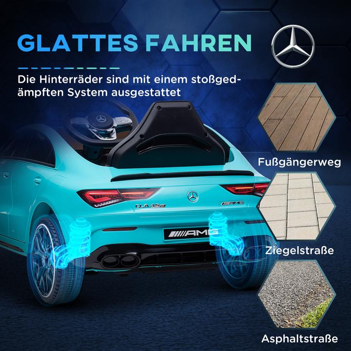 Produktbild Aiyaplay Kinder Elektroauto Kunststoff, Metall Hellblau (12 V)