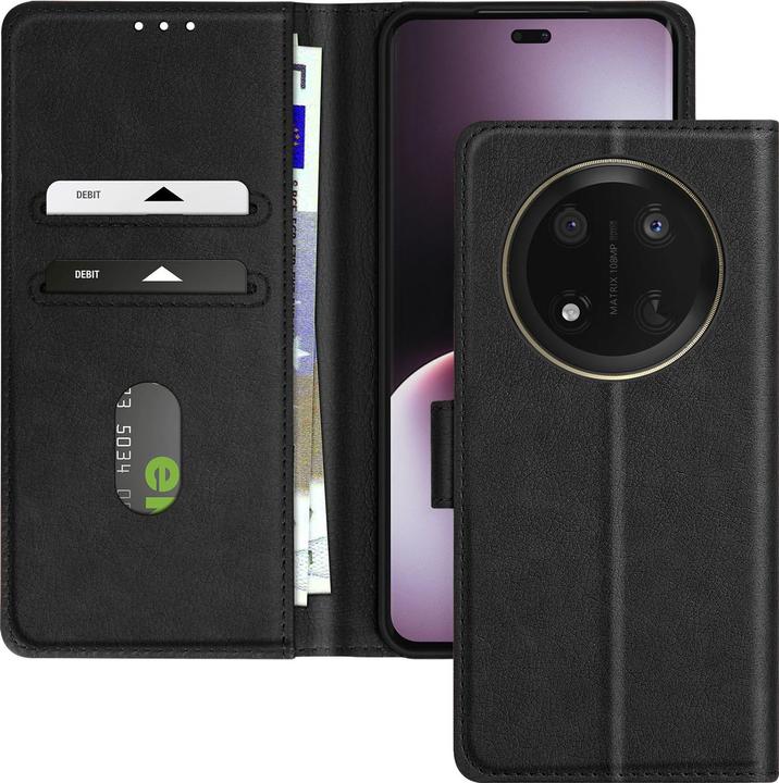 Produktbild Avizar Hülle für Honor Magic 7 Lite Klapphülle Geldbörse und Video-Ständer (Honor Magic7 Lite)