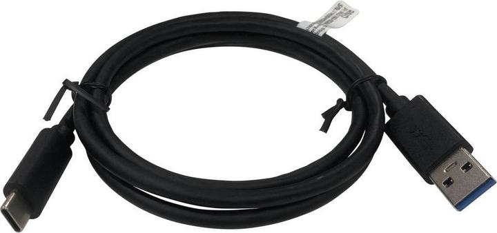 Actual product image RND Electronics USB cable USB C plug - USB A plug 1m USB 3.1 Black (1 m, USB 3.1)