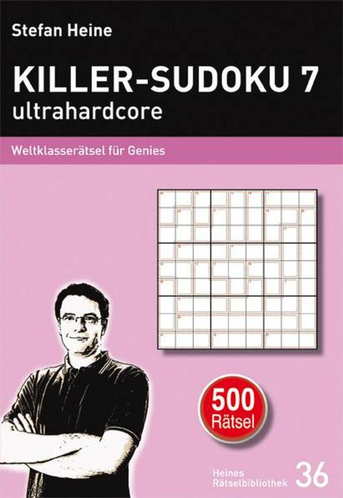 Produktbild Killer-Sudoku 7 - ultrahardcore (Deutsch, Stefan Heine, 2012)