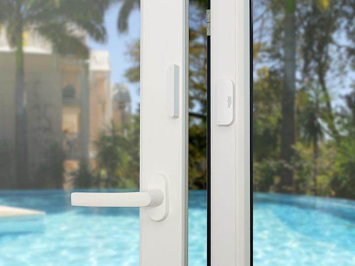 Image du produit Luminea Lot de 5 alarmes WiFi pour portes et fenêtres