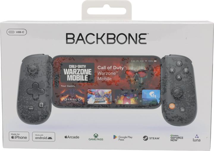 Actual product image Backbone One (USB-C) - iPhone and Android controller - 2nd gen. (Android, iOS)