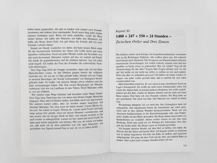 Actual product image Bergsüchtig (German, Hans Kammerlander, 2009)