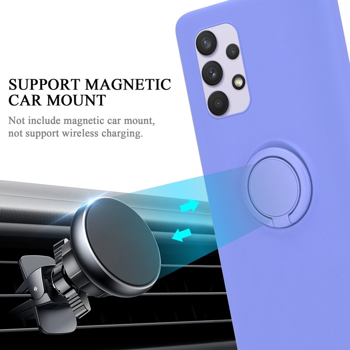 Actual product image Cadorabo TPU Liquid Ring Silicone Case Cover (Samsung Galaxy A33 5G)