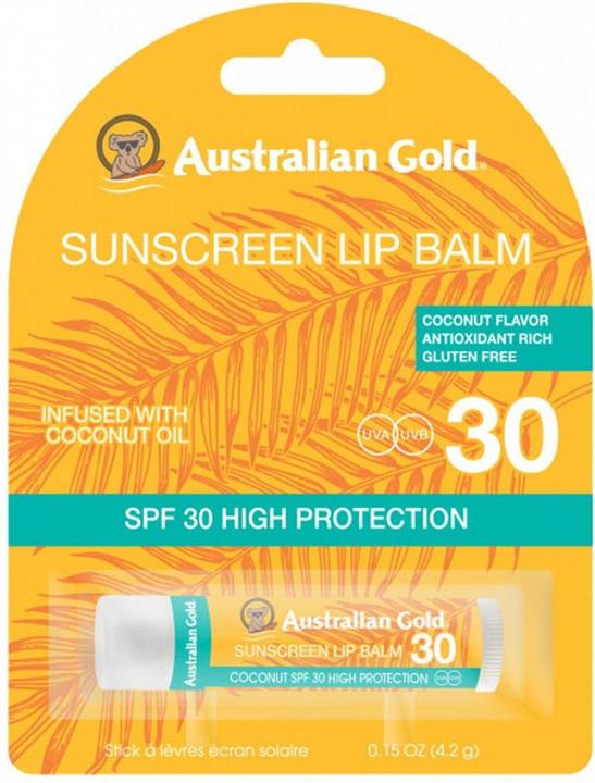Australian Gold Sunscreen (Sun stick, Sun cream face, SPF 30, 4.20 g)