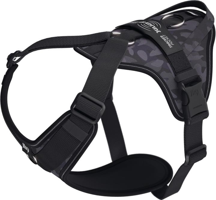 Produktbild Julius-K9 K9 Longwalk lightsele w/handle+trackerpocket,Night Camo,XL (XL, Hund)