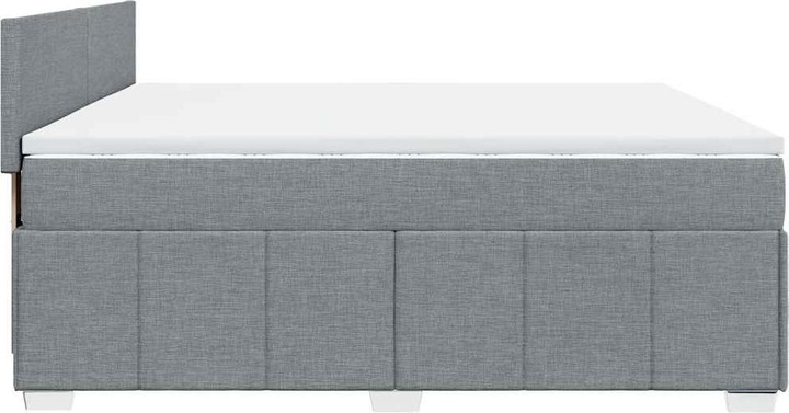 Image du produit VidaXL Bo x lit de saut avec matelas 200 x 200 cm Tissu (200 x 200 cm)