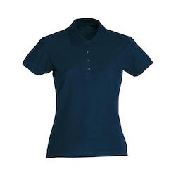 Clique, Damen, Shirts, Damen Poloshirt Basic 028231, Baumwolle, Dunkel Marine, Grösse 2XL, Blau