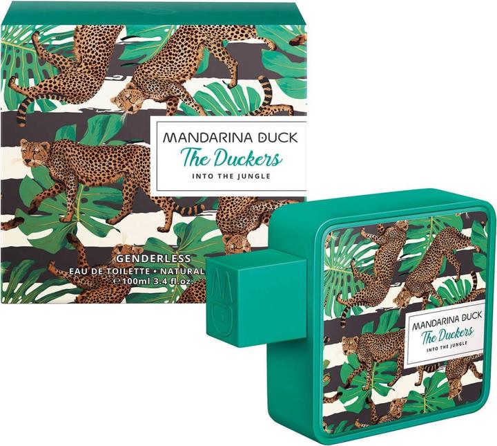Actual product image Mandarina Duck Into The Jungle by Eau de Toilette Spray (Unisex) 100 ml (Eau de toilette, 100 ml)