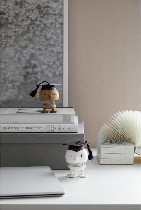 Image du produit Hoptimist Présentoir Bumble IQ S 7.2 cm, Blanc/Noir (10 x 8 x 7 cm)