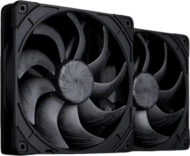 Productafbeelding Noctua NF-A14x25 G2 PWM Sx2-PP chromax.black Gehuselfter 140 mm (2 Stck) (140 mm, 2x)