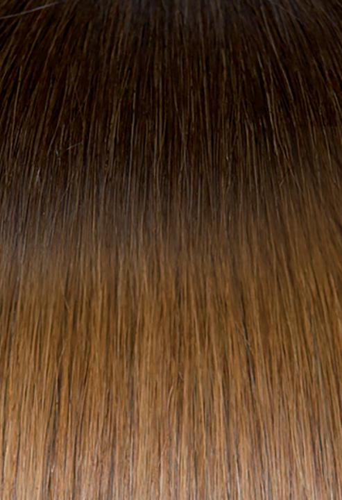 Immagine prodotto Seiseta Classic Keratin Fusion Smooth Ombré 6/27 Ombre Castano Chiaro Biondo Tabacco 40/45 cm (Biondo chiaro-tabacco)