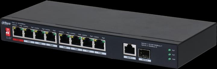 Immagine prodotto Dahua Switch|PFS3110-8ET1GT1GF-96|Desktop/pedestallo|8x10Base-T / 100Base-TX|1x10Base-T / 100Base-TX / (8 Porti)