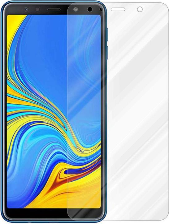 Actual product image Cadorabo Display protection glass for Samsung Galaxy A7 2018 (1 pcs., Samsung Galaxy A7 (2018))