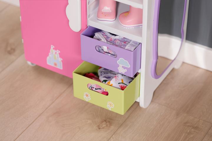 Actual product image Zapf Creation Rainbow wardrobe
