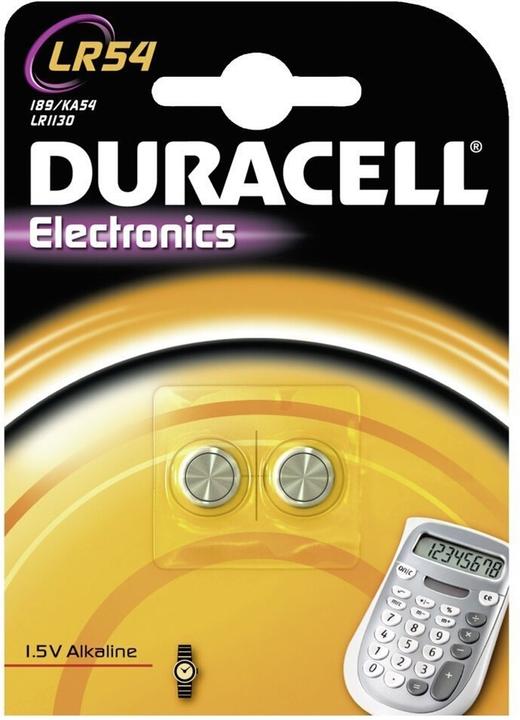 Immagine prodotto Duracell Elettronica (2 pz., AG10, 65 mAh)