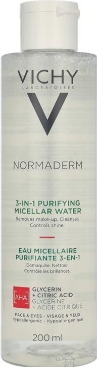 Actual product image Vichy Normaderm 3in1 Cleansing Fluid (Micelle water, 200 ml)